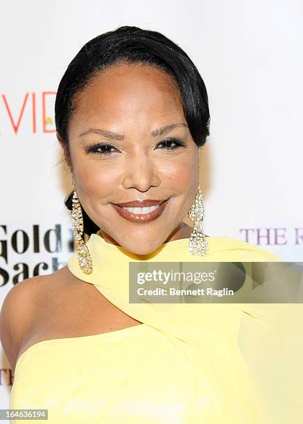 Actress Lynn Whitfield attends the Evidence, A Dance Company 9th annual Torch Ball at The Plaza Hotel on March 25, 2013 in New York City.