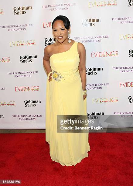 Actress Lynn Whitfield attends the Evidence, A Dance Company 9th annual Torch Ball at The Plaza Hotel on March 25, 2013 in New York City.