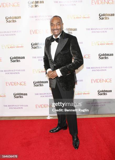 Executive Vice President of at Booz Allen Hamilton Reginald Van Lee attends the Evidence, A Dance Company 9th annual Torch Ball at The Plaza Hotel on...