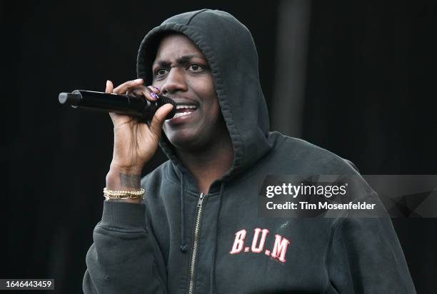 Lil Yachty performs during the 2023 Outside Lands Music festival at Golden Gate Park on August 13, 2023 in San Francisco, California.