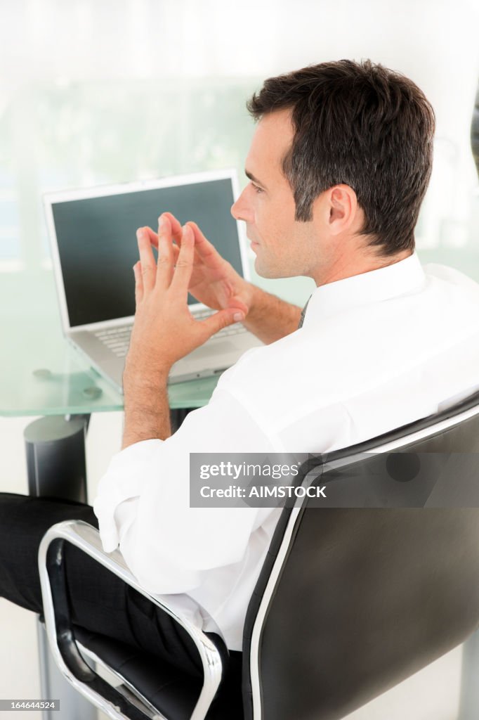 Thoughtful Businessman