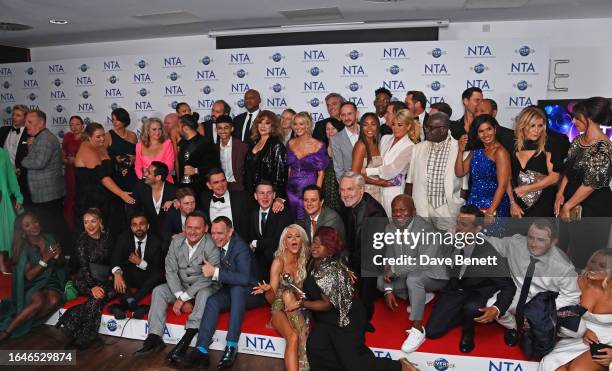 Cast and creatives of "EastEnders" including Thomas Law, Diane Parish, Ross Boatman, Lacey Turner, Ellie Dadd, Clair Norris, Heather Peace, Shiv...