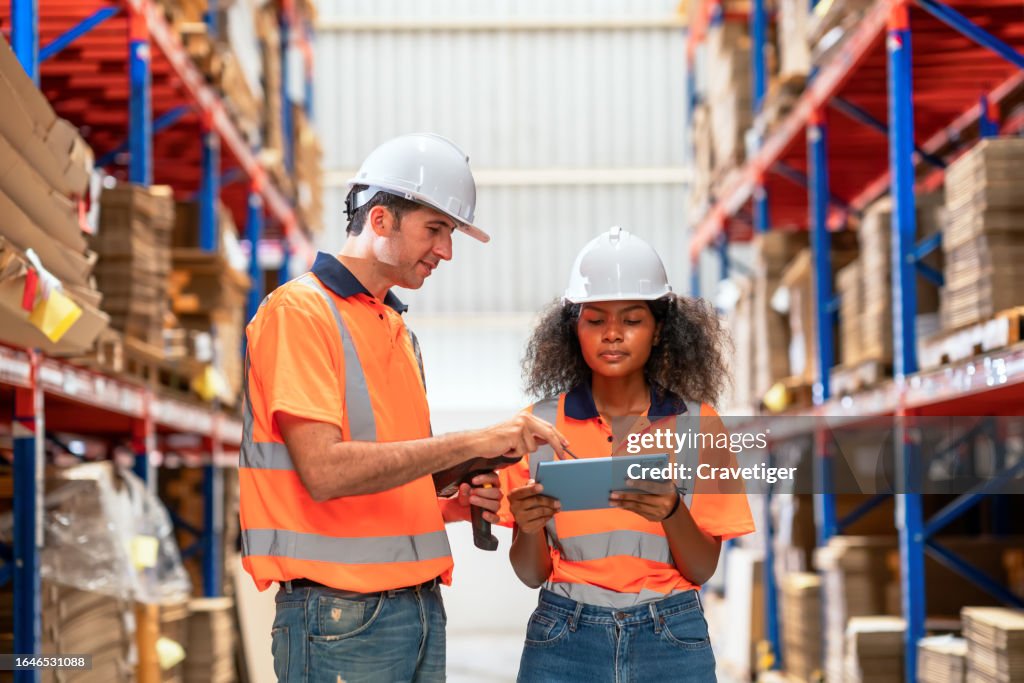 Efficiency Unleashed: Logistics Teamwork in the Modern Warehouse.