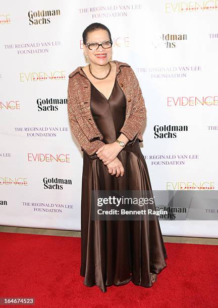 Dr. Julianne Malveaux attends the Evidence, A Dance Company 9th annual Torch Ball at The Plaza Hotel on March 25, 2013 in New York City.