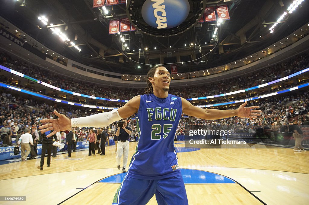 Florida Gulf Coast University vs Georgetown University, 2013 NCAA South Regional Playoffs Round 2