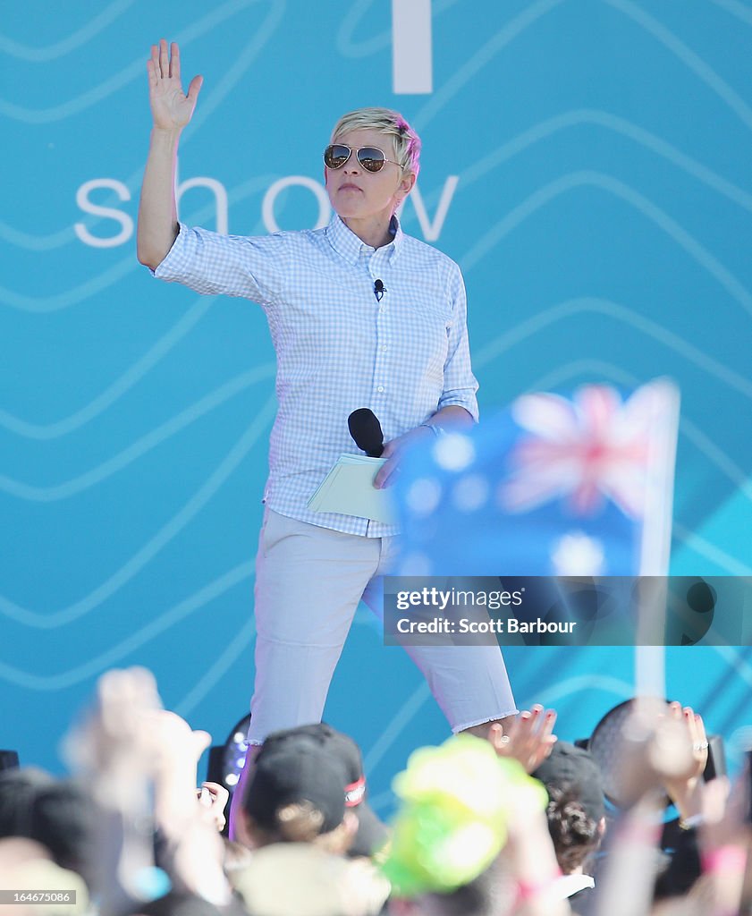 Ellen DeGeneres' Australian Tour - Melbourne Show