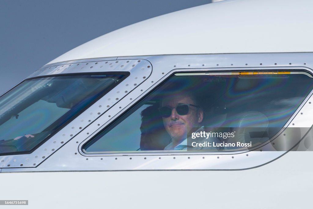 AS Roma New Signing Romelu Lukaku Arrives In Rome