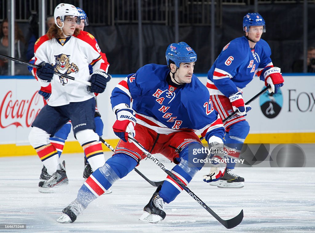 Florida Panthers vs New York Rangers