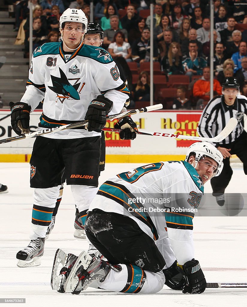 San Jose Sharks v Anaheim Ducks