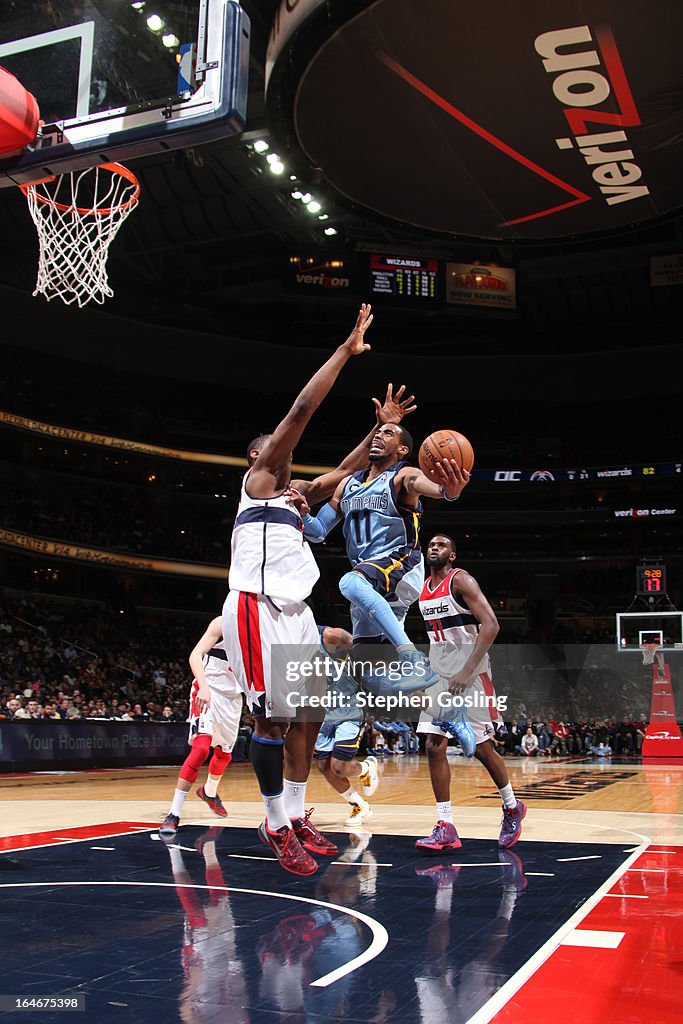 Memphis Grizzlies v Washington Wizards