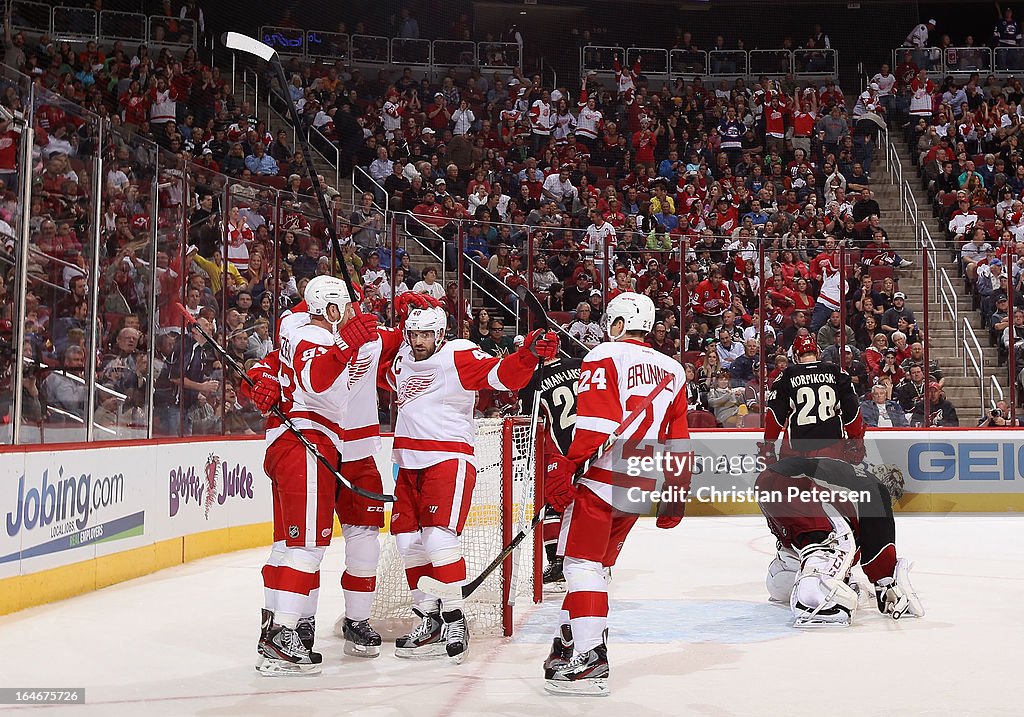 Detroit Red Wings v Phoenix Coyotes