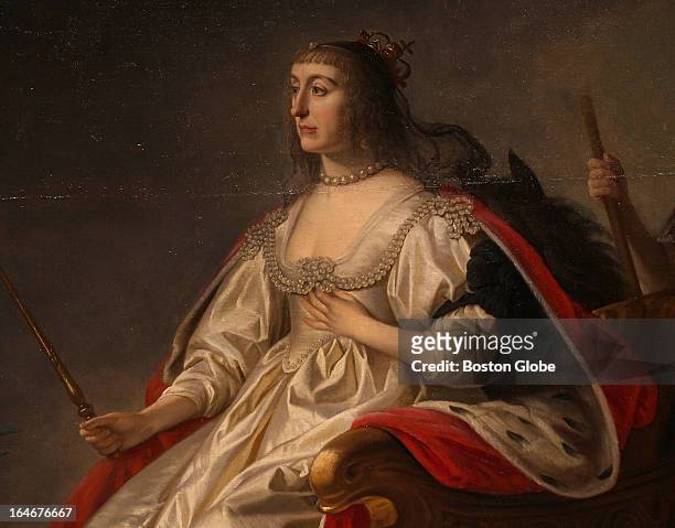 The MFA is unveiling a very large 17th century dutch painting 'Triumph of the Winter Queen: Allegory of the Just' , by Gerrit van Honthorst, in a way...