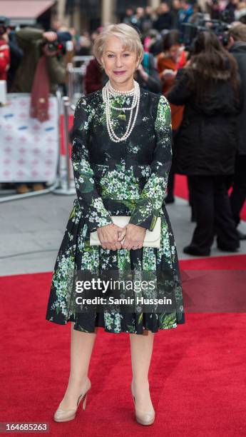 Dame Helen Mirren attends the Prince's Trust Celebrate Success Awards at Odeon Leicester Square on March 26, 2013 in London, England.