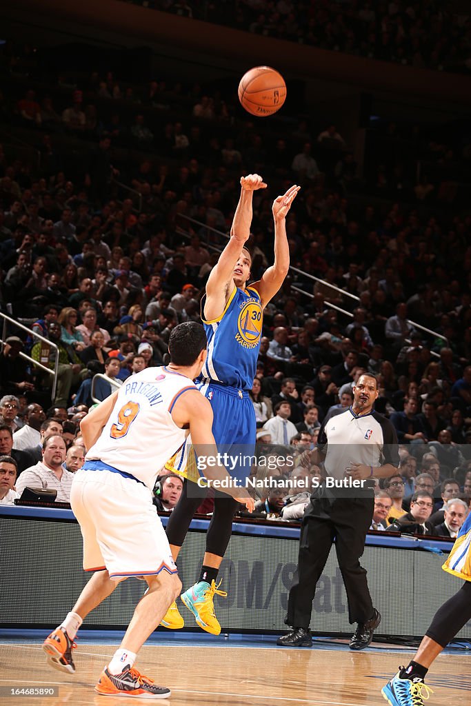 Golden State Warriors v New York Knicks