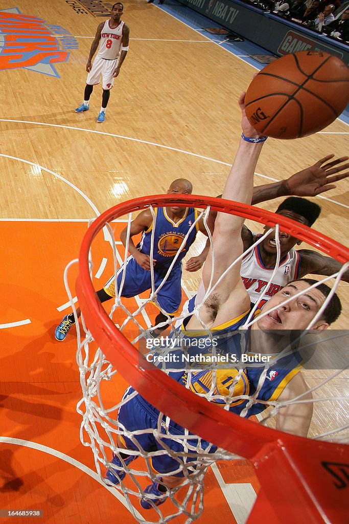 Golden State Warriors v New York Knicks