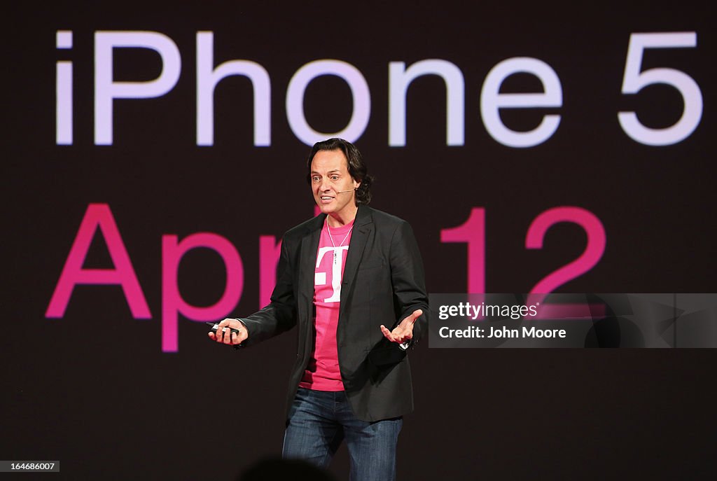 T-Mobile Holds Announcement Event In New York