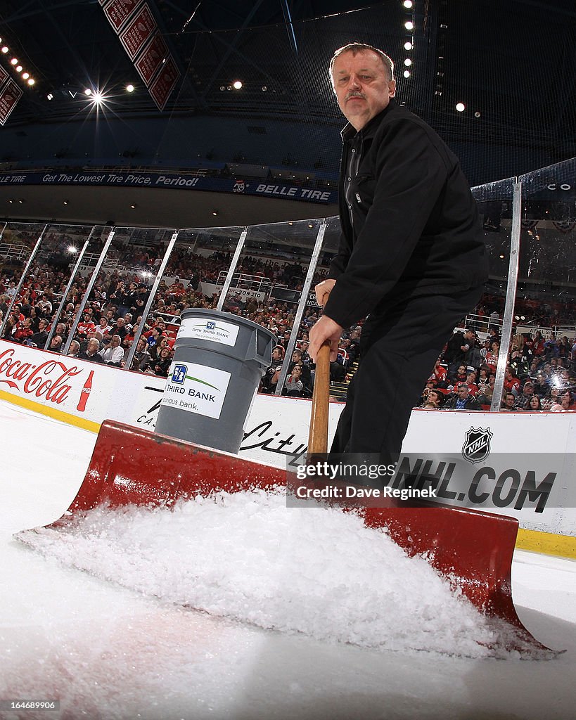 Minnesota Wild v Detroit Red Wings