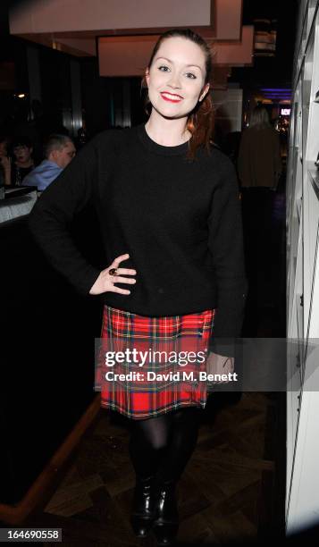 Arielle Free ats W London - Leicester Square for the launch of Gizzi Erskine's remix of the W Rock Tea and her book 'Skinny Weeks and Weekend Feasts'...