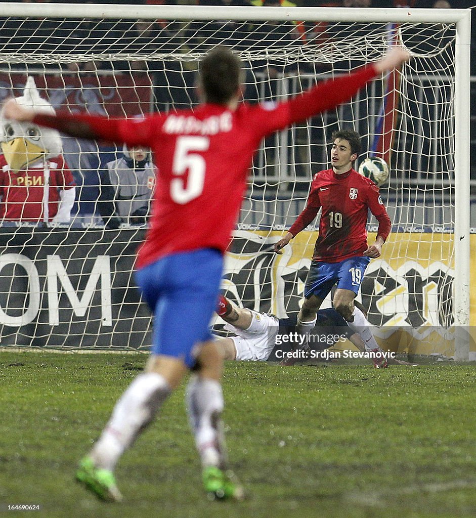 Serbia v Scotland  - FIFA 2014 World Cup Qualifier