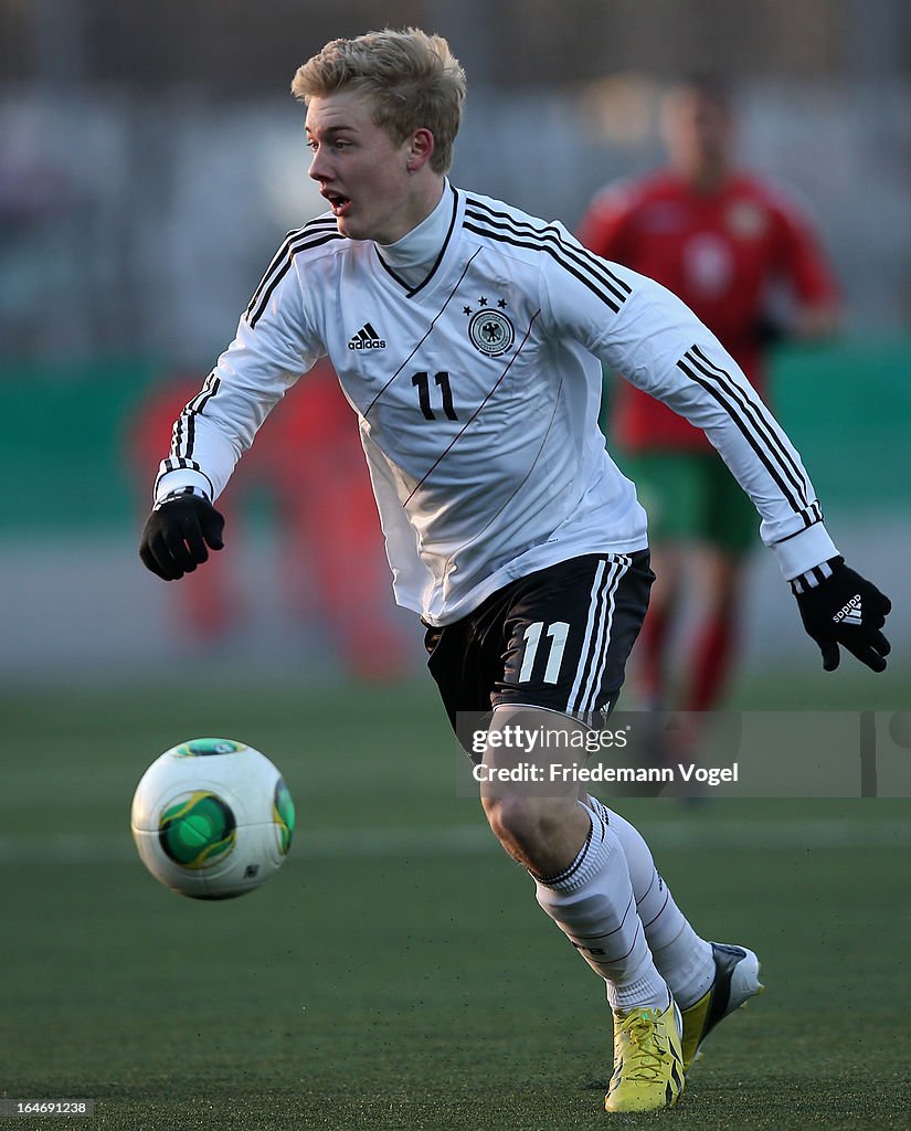 U17 Germany v U17 Bulgaria - UEFA Under17 Elite Round