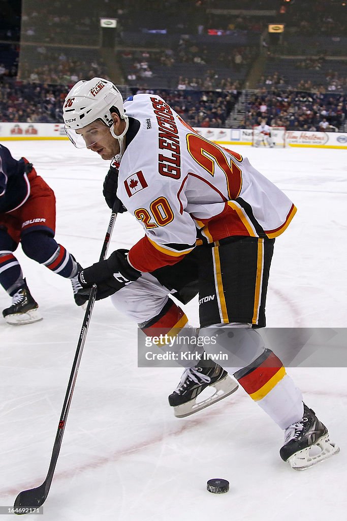 Calgary Flames v Columbus Blue Jackets