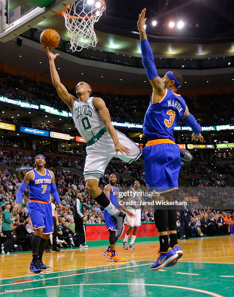 New York Knicks v Boston Celtics