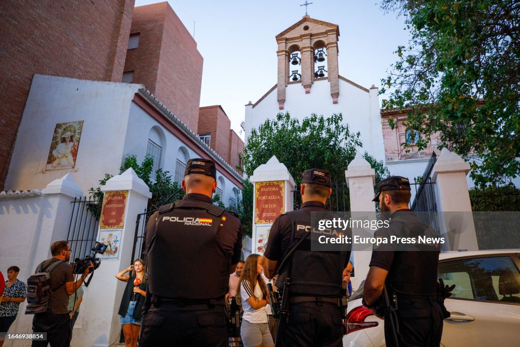 Rubiales' Mother At Church On Hunger Strike