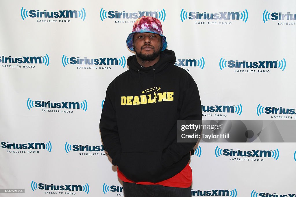 Celebrities Visit SiriusXM Studios - March 26, 2013