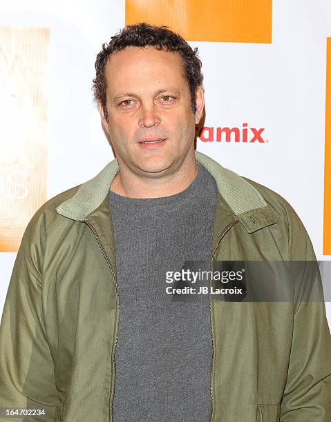 Vince Vaughn attends the book launch party for "The Beauty Detox Foods" at Smashbox West Hollywood on March 26, 2013 in West Hollywood, California.