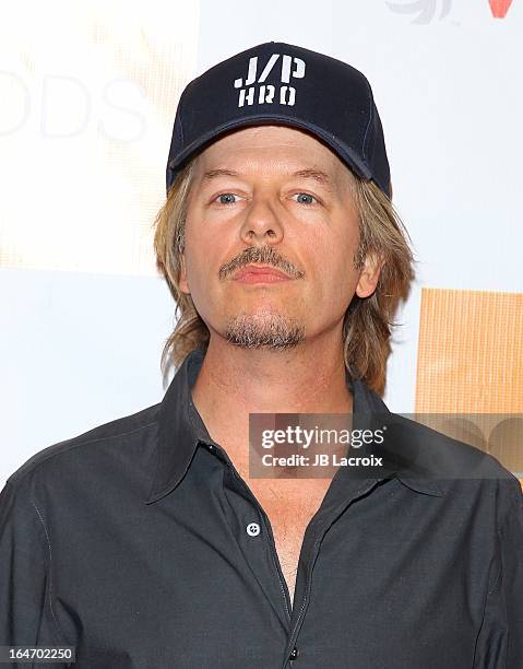 David Spade attends the book launch party for "The Beauty Detox Foods" at Smashbox West Hollywood on March 26, 2013 in West Hollywood, California.
