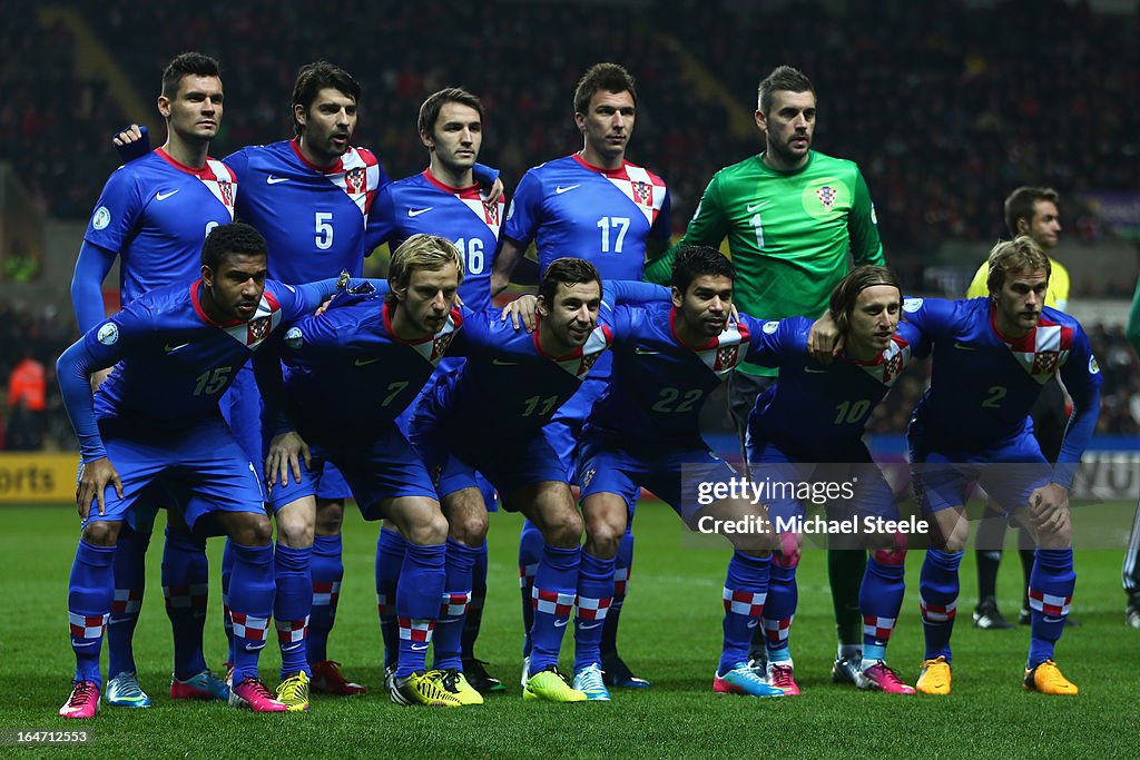 Wales v Croatia - FIFA 2014 World Cup Qualifier