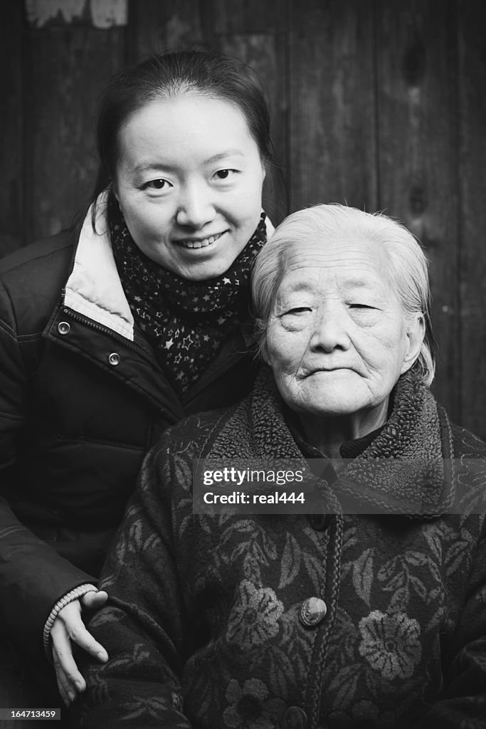 Grandmother and Granddaughter