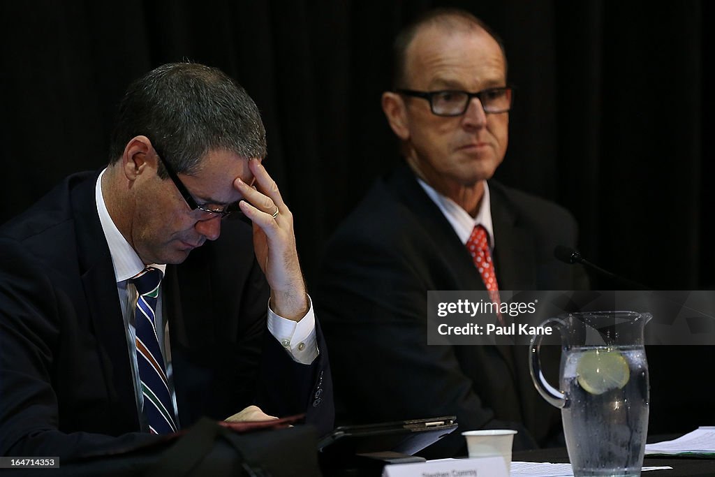 Julia Gillard Attends Community Cabinet Meeting In Perth