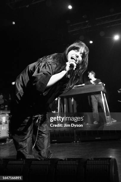 Billie Eilish performs at Electric Ballroom on August 29, 2023 in London, England.