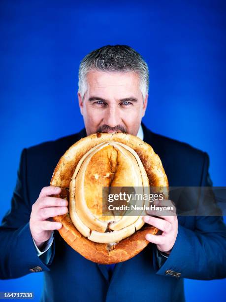 Tv presenter and master baker Paul Hollywood is photographed for Live magazine on November 15, 2012 in London, England.