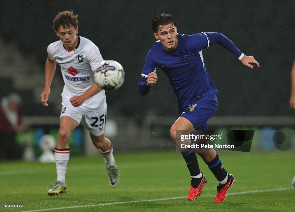 Milton Keynes Dons v Chelsea U21- EFL Trophy