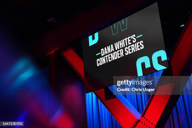 General view during Dana White's Contender Series season seven, week four at UFC APEX on August 29, 2023 in Las Vegas, Nevada.