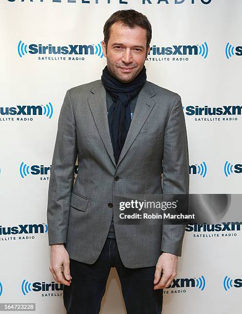 James Purefoy visits at SiriusXM Studios on March 27, 2013 in New York City.