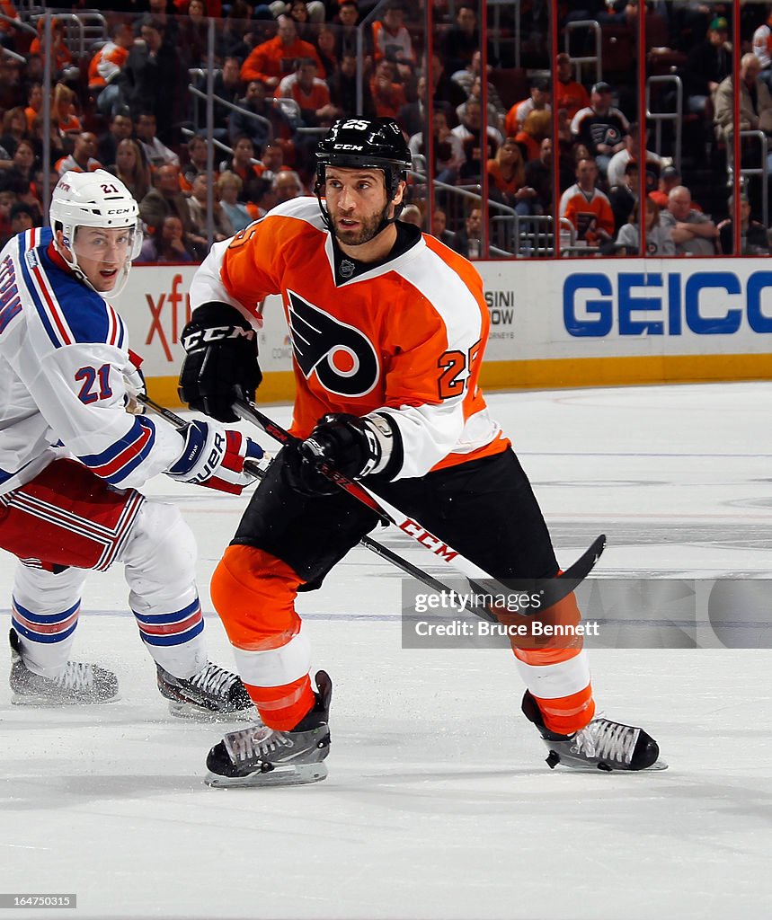 New York Rangers v Philadelphia Flyers