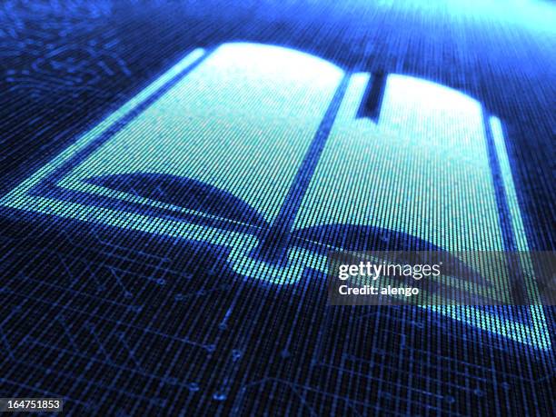 apri libro - manuale foto e immagini stock