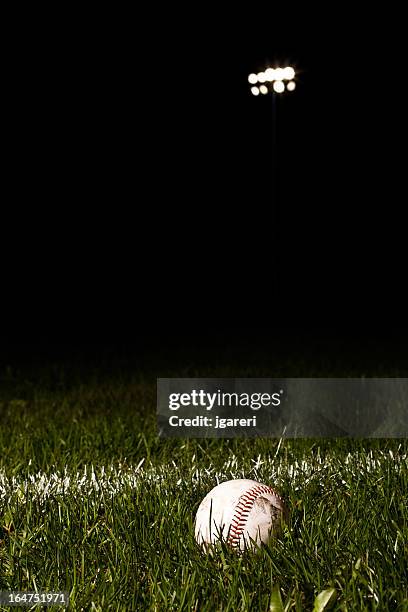 baseball - baseball grass stock pictures, royalty-free photos & images