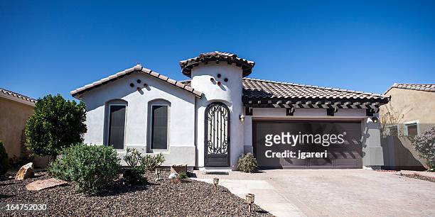 arizona-house-design, das in der region - arizona house stock-fotos und bilder