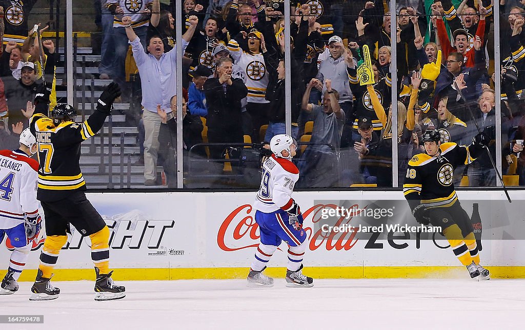 Montreal Canadiens v Boston Bruins