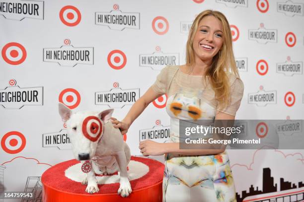 23 Blake Lively And Dog Stock Photos, High-Res Pictures, and Images ...