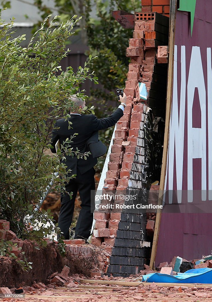 Two Killed After Brick Wall Collapses In Melbourne CBD