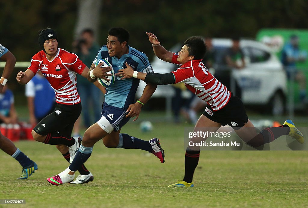 Blues Development v Junior Japan - Pacific Rugby Cup