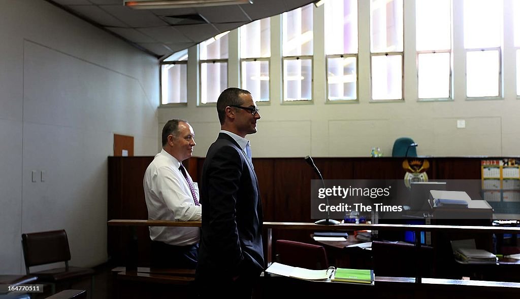 Culpable Homocide Carl Pistorius appears at the Vanderbijlpark Magistrate's Court on ...