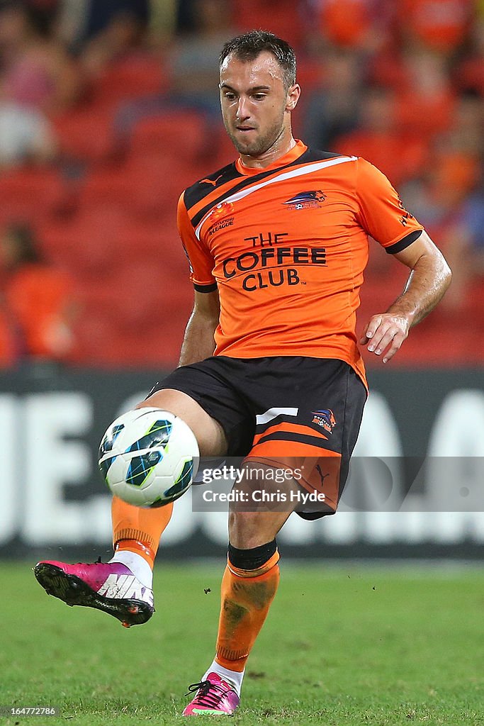 A-League Rd 27- Brisbane v Sydney