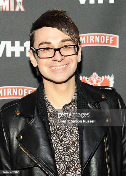 Designer Christian Siriano attends the "Masters Of The Mix" Season 3 Premiere at Marquee on March 27, 2013 in New York City.