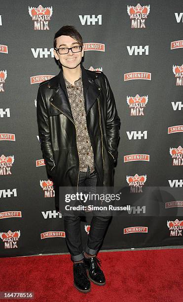 Designer Christian Siriano attends the "Masters Of The Mix" Season 3 Premiere at Marquee on March 27, 2013 in New York City.